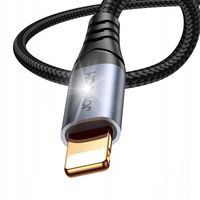 JOYROOM KABEL PRZEWÓD AUDIO STEREO MINI JACK 3,5 mm / Lightning 1,2 m