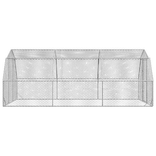 Kurnik dla kur, 2,5x6x2,25 m, stal na Arena.pl