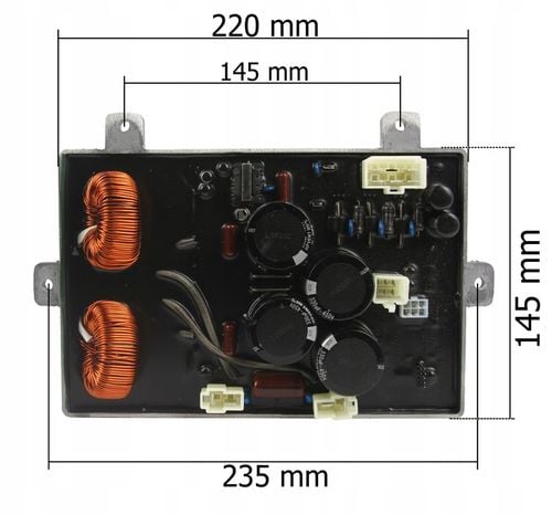 MODUŁ INWERTERA PŁYTKA KOMPUTER AGREGATU 3500W na Arena.pl