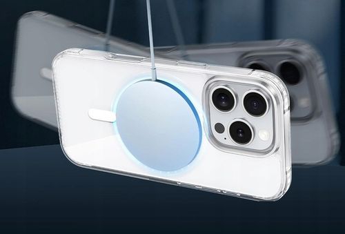 Etui Do iPhone 16 Pro +Szkło 9H WZMACNIANE 360° do MAGSAFE CLEAR CASE na Arena.pl