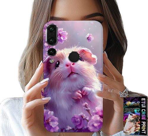 ETUI DO HUAWEI P20 PRO - SŁODKI CHOMIK, GRYZONIE WZORY DLA DZIECI na Arena.pl