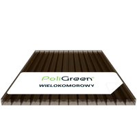 Poliwęglan wielokomorowy 7000x1050 brązowy 10 mm 6M
