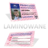 Prawojazdy dla dziecka - Prawo jazdy małego kierowcy dla malucha