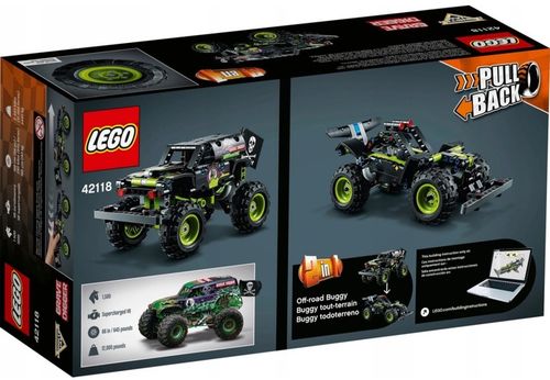 LEGO TECHNICS 42118 MONSTER JAM GRAVE DIGGER TRUCK na Arena.pl