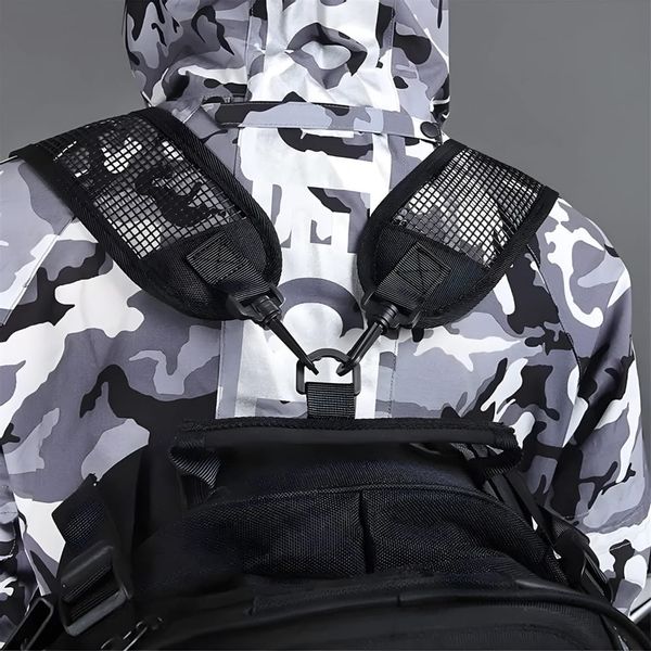 Plecak usztywniany na motor pokrowiec wodoodporny, paski do mocowania zdjęcie 3