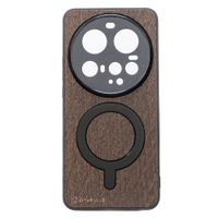 Drewniane Etui Bewood do Xiaomi 15 Ultra DĄB WĘDZONY z MagSafe