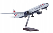 MODEL SAMOLOTU BOEING 777 BRITISH AIRWAYS KOLEKCJONERSKA REPLIKA 47CM 1:157