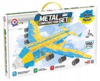 Klocki Konstrukcyjne Metalowe Samolot 1110 el.