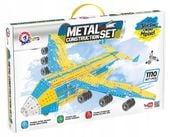 KLOCKI KONSTRUKCYJNE METALOWE SAMOLOT 1110EL
