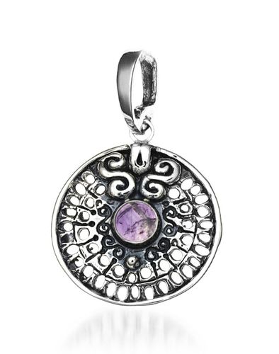 komplet srebro ametysty, 3 elementy na Arena.pl