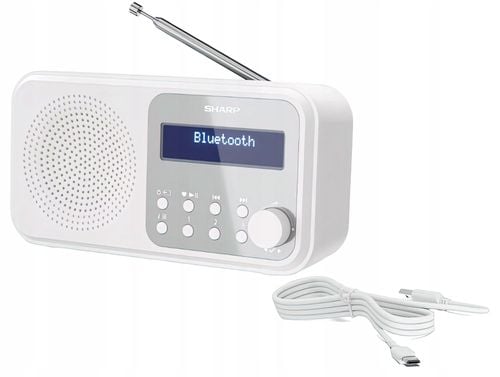 Radio SHARP DR-P420(WH) Biały na Arena.pl
