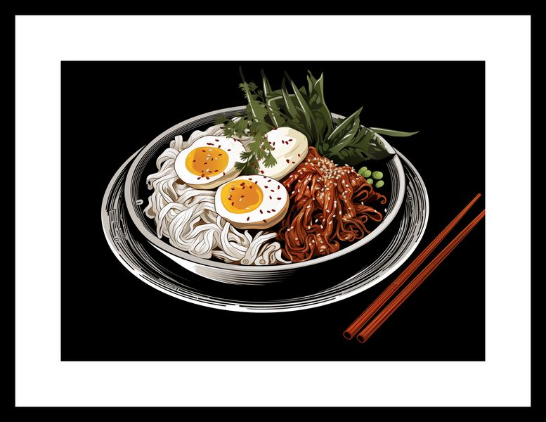 Plakat 29,7x21cm Ramen w Sztuce zdjęcie 3