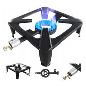 Palnik Gazowy Taboret Żeliwny Kuchenka 40x40cm 8kw