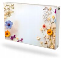 Mata magnetyczna magnes na grzejnik Fototapeta pod wymiar POLNE KWIATY