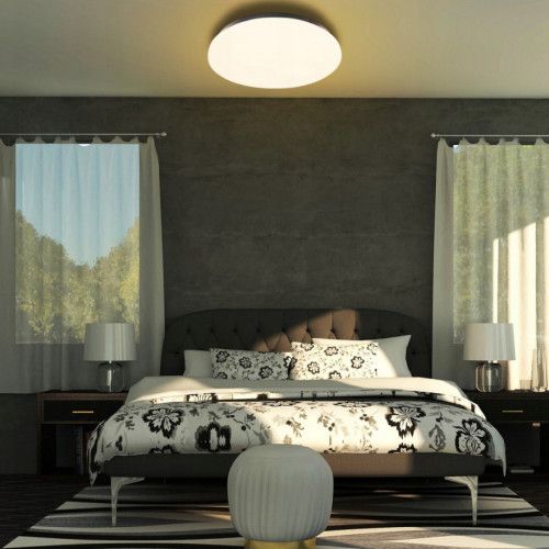 PLAFON LED OPRAWA LAMPA PANEL CZUJNIK RUCHU MIKROFALOWY 18W zdjęcie 3