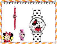 Designerski ZEGAREK NA REKE MINNIE ROZNE KOLORY