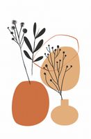 Plakat 56,6x86,4cm Botaniczny Pastel