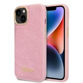 Etui Guess do iPhone 15 Plus, iPhone 14 Plus, Różowy