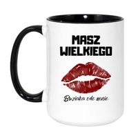 Duży Biało-Czarny 450 ml