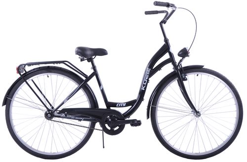 (K14) Rower miejski Kozbike 28 czarny standard na Arena.pl