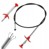 CHWYTAK SPRĘŻYNOWY ELASTYCZNY PAZURKOWY DO ŚRUB 60CM SZPERACZ ŁAPKA ŁAPA