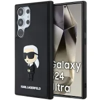 karl lagerfeld klhcs24l3drkink s24 ultra s928 czarny/black hardcase