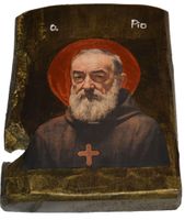 Ikona Święty Ojciec Pio patron spowiedników