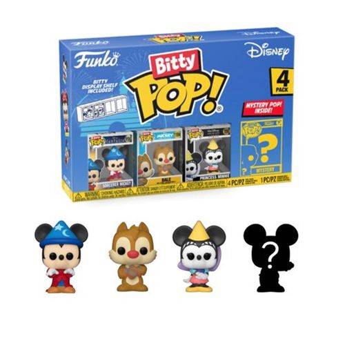 funko bitty pop! disney classic sorcerer 2cm 4pak na Arena.pl