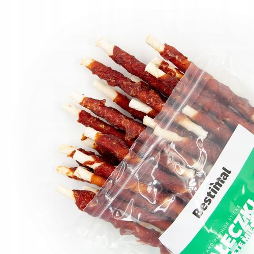 NATURALNE GRYZAKI BESTIMAL PAŁECZKI Z KACZKĄ 500G PRZYSMAK DLA PSA Z KACZKI na Arena.pl