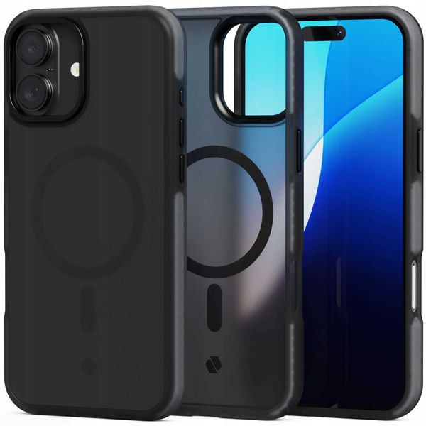 Spacecase Hybrid Fusion Mag Iphone 16 Plus Black zdjęcie 2