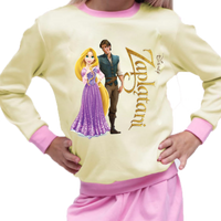 Piżama dziecięca Zaplątani - Tangled