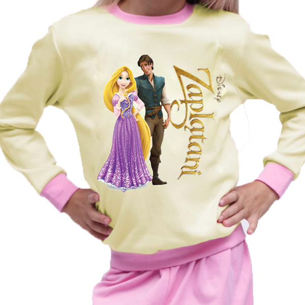 Piżama dziecięca Zaplątani - Tangled zdjęcie 1