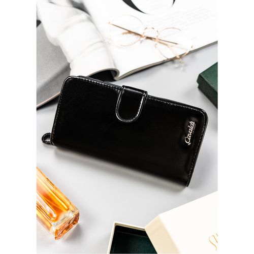 pojemny, duży portfel damski ze skóry ekologicznej - 4u cavaldi na Arena.pl