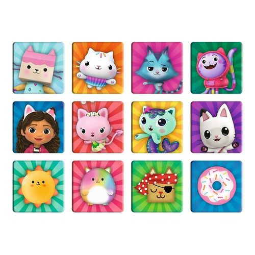 KOCI DOMEK GABI 2W1 GRA MEMO MEMORY + PUZZLE na Arena.pl