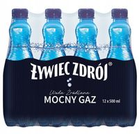 Żywiec Zdrój Mocny Gaz Woda 500 ml x 12 sztuk