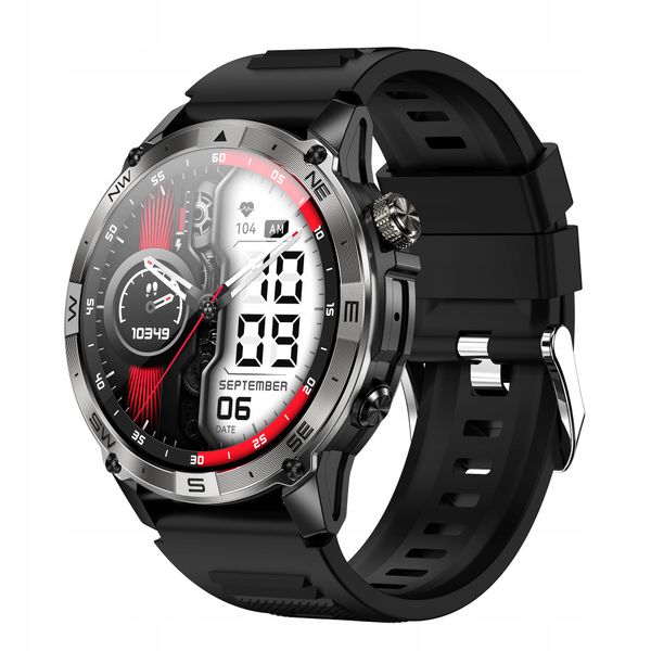 Smartwatch Wenom Explorer czarny zdjęcie 6