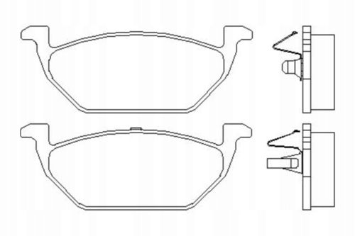 KLOCKI HAM PRZOD XTRA 146X54 BREMBO na Arena.pl