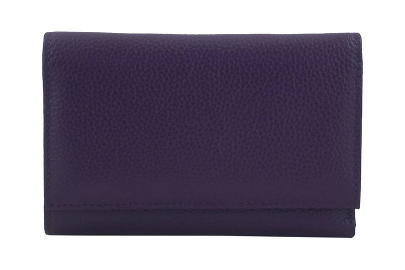Funkcjonalny portfel damski - Fioletowy zdjęcie 1