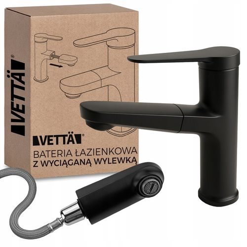 Bateria stojąca VETTÄ umywalkowa WYCIĄGANA kran do umywalki zlewu na Arena.pl