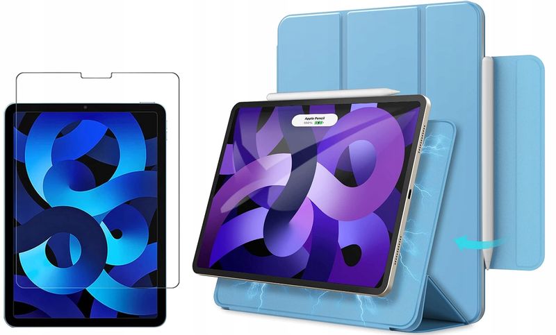 ETUI DO APPLE IPAD AIR 5 / 4 2022/2020 + SZKŁO zdjęcie 1
