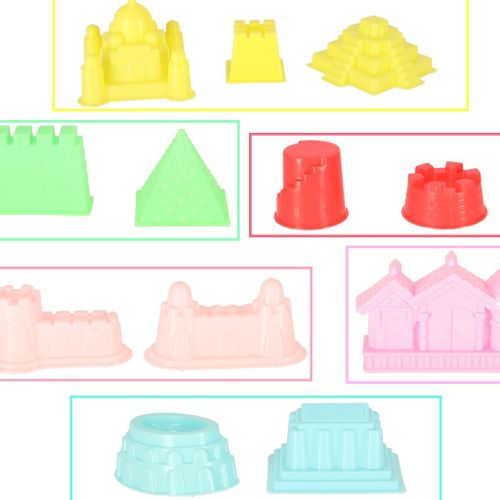 Akcesoria do piasku zabawki foremki łopatki 28el. na Arena.pl