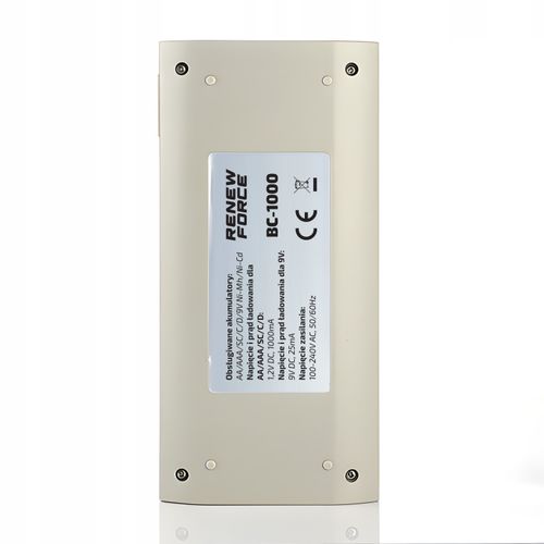 Ładowarka Renew Force 5 9V (6F22), AA, AAA, C (R14), D (R20) na Arena.pl