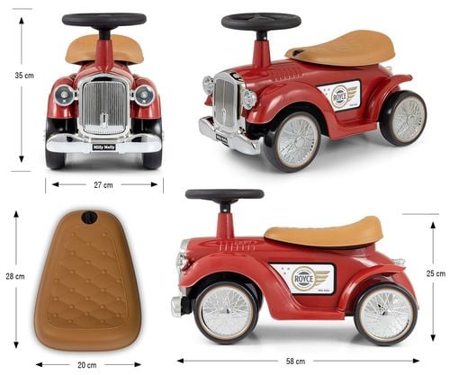 MILLY MALLY Pojazd Royce burgund na Arena.pl
