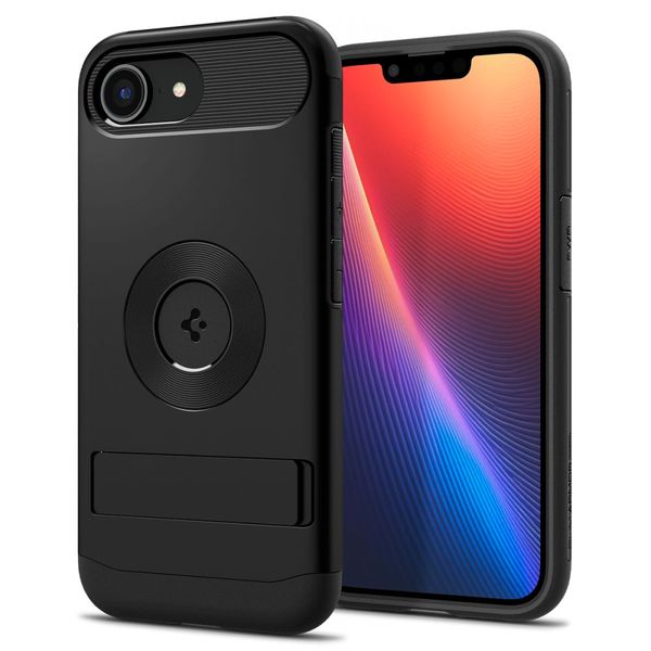 SPIGEN SLIM ARMOR MAG MAGSAFE IPHONE 16E BLACK zdjęcie 1