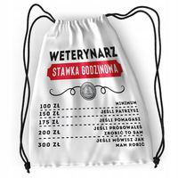 Plecak Weterynarza Sportowy Szkolny Worek Torba Z Nadrukiem Ze Zdjęciem