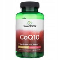 SWANSON COQ10 KOENZYM Q10 200 MG 90 KAPS MOCNY ANTYOKSYDANT KRĄŻENIE SERCE