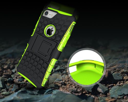 Pancerne etui Kickstand iPhone 7 zielone na Arena.pl