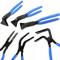 SZCZYPCE DEKARSKIE DO GIĘCIA BLACHY 3x CĘGI ZESTAW