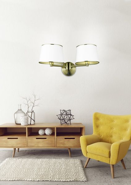 Ibis kinkiet 2x40W E14 patyna zdjęcie 2