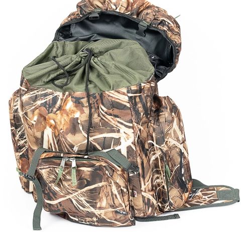 Duży plecak myśliwski Grzępa wzór leśny real tree, trzciny Bistana na Arena.pl